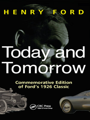 cover image of Today and Tomorrow